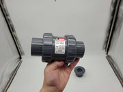 Hayward TC10150ST 1-1/2" True Union Ball Check Valve PVC FPM Seals 235 PSI 2