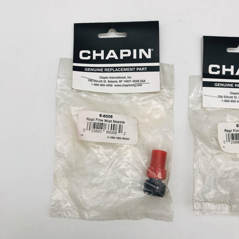 Chapin 6-6006 Fine Mist Replacement Nozzle Adjustable Poly Lot of 2 3