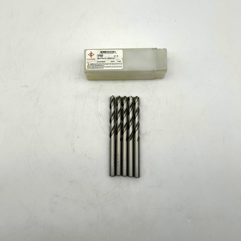 Cle-Line C62895 Jobber Length Drill Bit List 1898 9.7mm GP Bright HSS 5pk 7