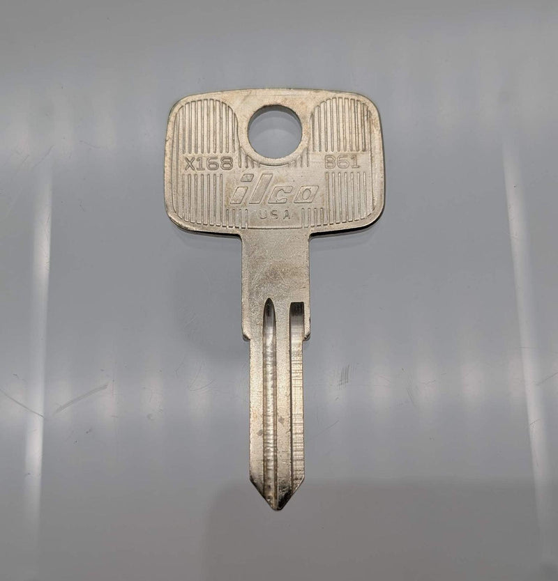 5x Ilco X168 Key Blanks fits 1988–1993 Pontiac LeMans B61 Nickel Plated 1