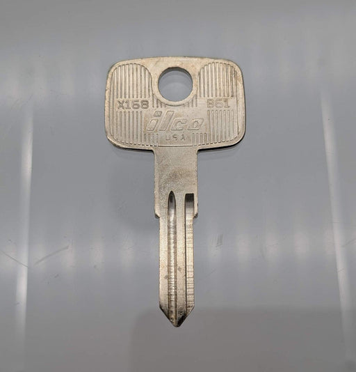 5x Ilco X168 Key Blanks fits 1988–1993 Pontiac LeMans B61 Nickel Plated 1