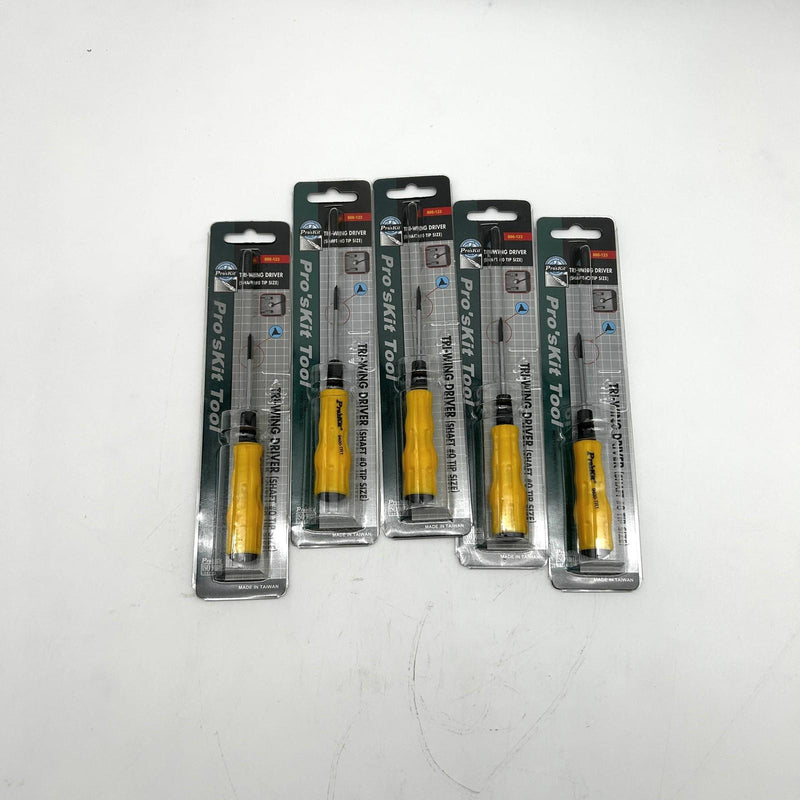 Eclipse Pro's Kit 800-123 Tri Wing Screwdriver Driver Shaft #0 Tip Size Lot of 5 9