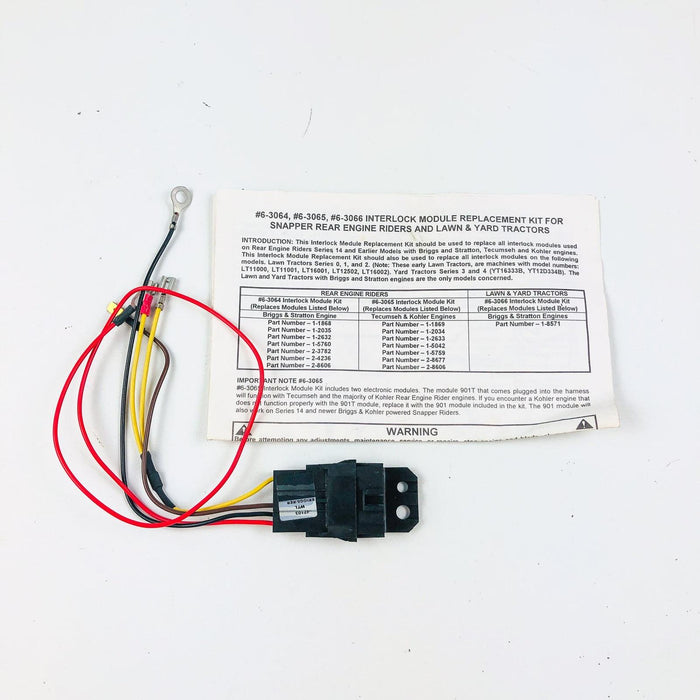 Snapper 63064 Module Kit Interlock 0901 FE5 OEM NOS Replaced by 7047103/7063064 3