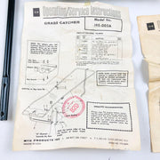 MTD 193-003 Grass Catcher Bagger Assembly Frame 764-119 Grassbag OEM NOS Black 6