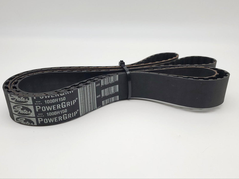 Gates 1000H150 Timing Belt PowerGrip 0.5" Pitch 200 Teeth 1.5" Width 100" Length 1