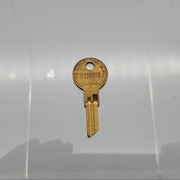 2x Illinois Lock Co 360M Key Blanks for Illinois Desk / Utility Locks Brass NOS 1