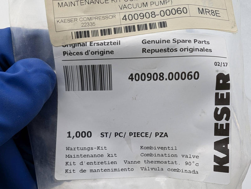 Kaeser 400908.00060 Combination Valve Maintenance Kit for Kaeser Vacuum Pump OEM 4