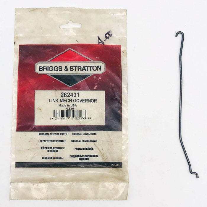 Briggs & Stratton 262431 Governor Mech Link OEM New Old Stock NOS Sealed 1