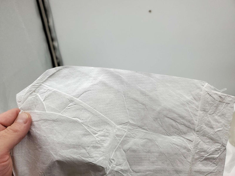 Tyvek 400 Coveralls Size XXL Zipper Closure Open Ankle TY120SWH2X0025NF, 25 PK 5