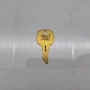 10x National CompX D8782 Key Blanks Brass 4 Disc for National Cabinet Locks 1