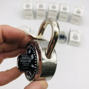 Master 1525KA Combination Padlock Locker Lock Dial Face Keyed Alike Lot of 12 4