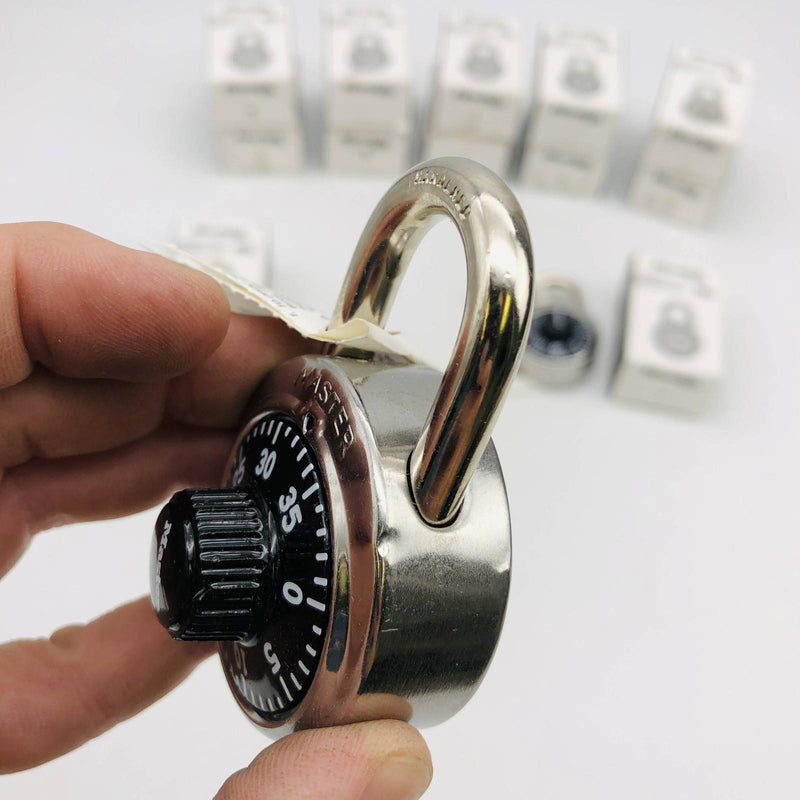 Master 1525KA Combination Padlock Locker Lock Dial Face Keyed Alike Lot of 12 4