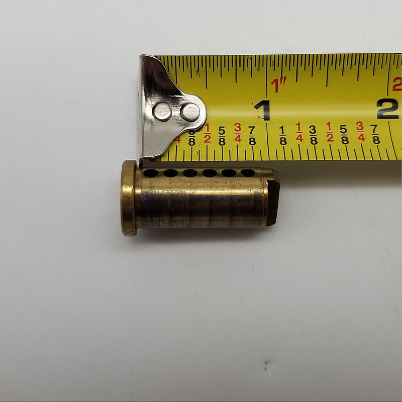 2x Schlage 33-406 Cylinder Plugs 1-1/8" C Keyway 6 Pin Satin Brass 606 6