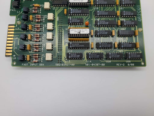 Giddings & Lewis 502-03421-00 Fast Input SBX 501-04307-00 for 8000 Series CNC 2