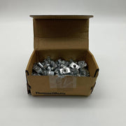 Thomas and Betts B100 3/8 Short Spring Nuts Steel Galvanized Zinc Finish 100pcs 9