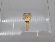 10x National D8771 Key Blanks for National Cabinet Locks Brass 2