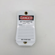 Accuform MDT189PTP Danger Do Not Operate Tag RP-Plastic 25/Pack 3