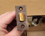 Schlage Door Knob Passage Latch Oil Rubbed Bronze Tulip 2-3/4" Backset A10S TUL 7