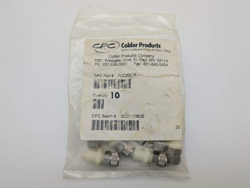 Colder Products PLC20006 Inline Coupling Inserts 3/8" PTF Pack of 2