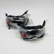 MCR Safety PGX120AF PGX1 Safety Goggles Glasses Clear Anti Fog Rubber Strap 2pk 1