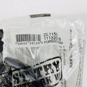 MCR Safety DL1150 Safety Glasses Black Lens Clear Nose Orbital Lightweight 12pk 4