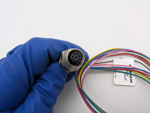 Turck FK 8-0.5 Actuator & Sensor Receptacle Cable 0.5M L M12 Female 8 Pin PG9 2