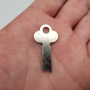 2x Yale S155 Key Blanks 0.05" Thick x 0.3" Wide x 1.55" OAL Flat Steel Steel 2