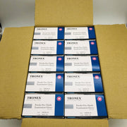 Tronex 9047-20 Disposable Gloves Nitrile Medium Black Powder Free Case of 1000 6