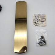 Von Duprin 990EO Exit Only Trim Plate 98 & 99 Exit Devices Polished Brass NOS 2