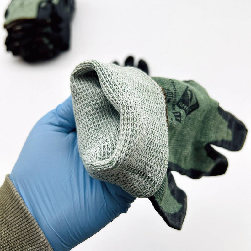 Tilsatec TTP060NBR Cut Resistant Gloves 11/2XL Green Rhino Foam Nitrile 12 Prs