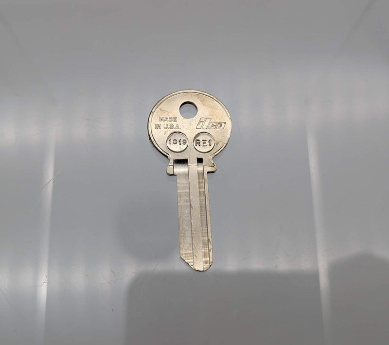 10x Ilco 1019 Key Blanks 5 Pin Nickel Plated for Some Reading Locks 1