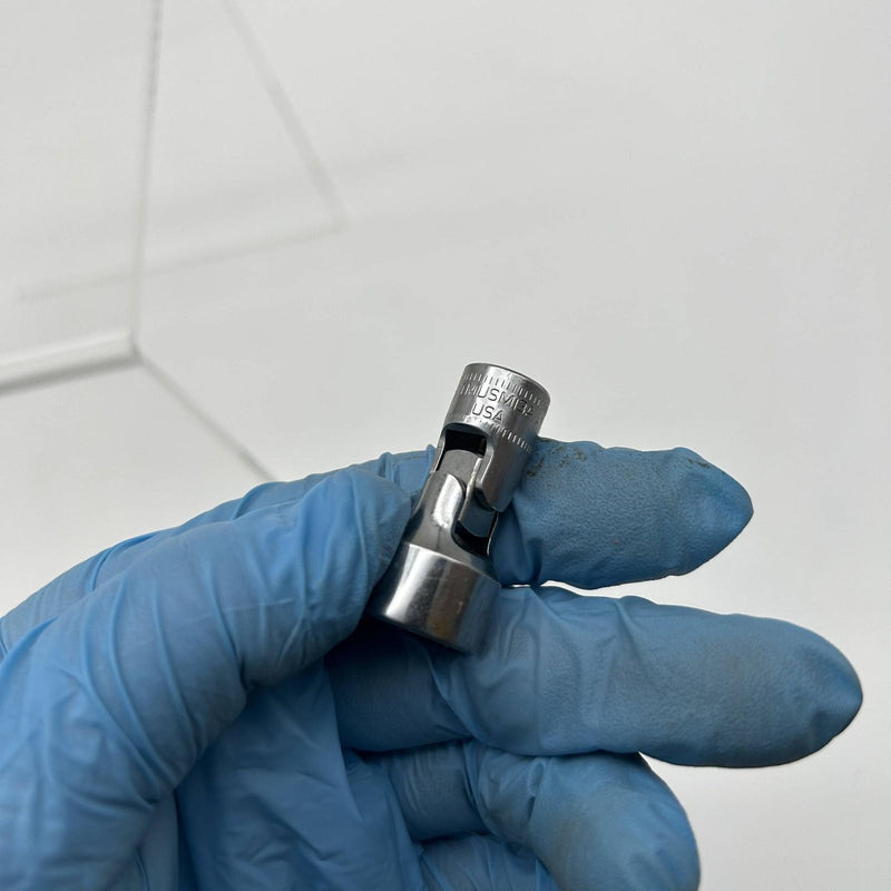 Snap-On TMUSM13A Swivel Socket 1/4 Drive 13mm Chrome 6 Point Shallow USA Made 2