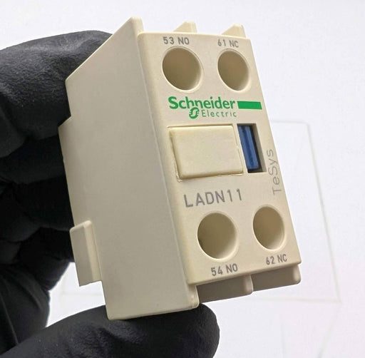 Schneider Electric LADN11 Auxiliary Contact Block 1NO 1NC Front Mount 1