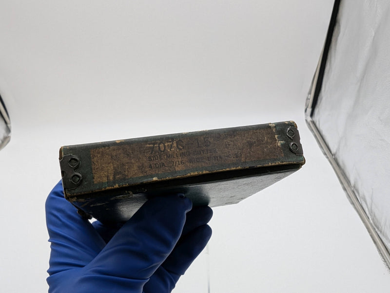 Brown & Sharpe 707C-15 Side Milling Cutter 4" Diam 7/16" Wide 1-1/4" AH 6