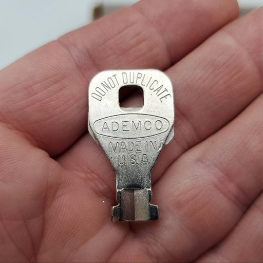 Ademco Keyswitch Key 507-221 Formed Key High Security USA Made NOS 1
