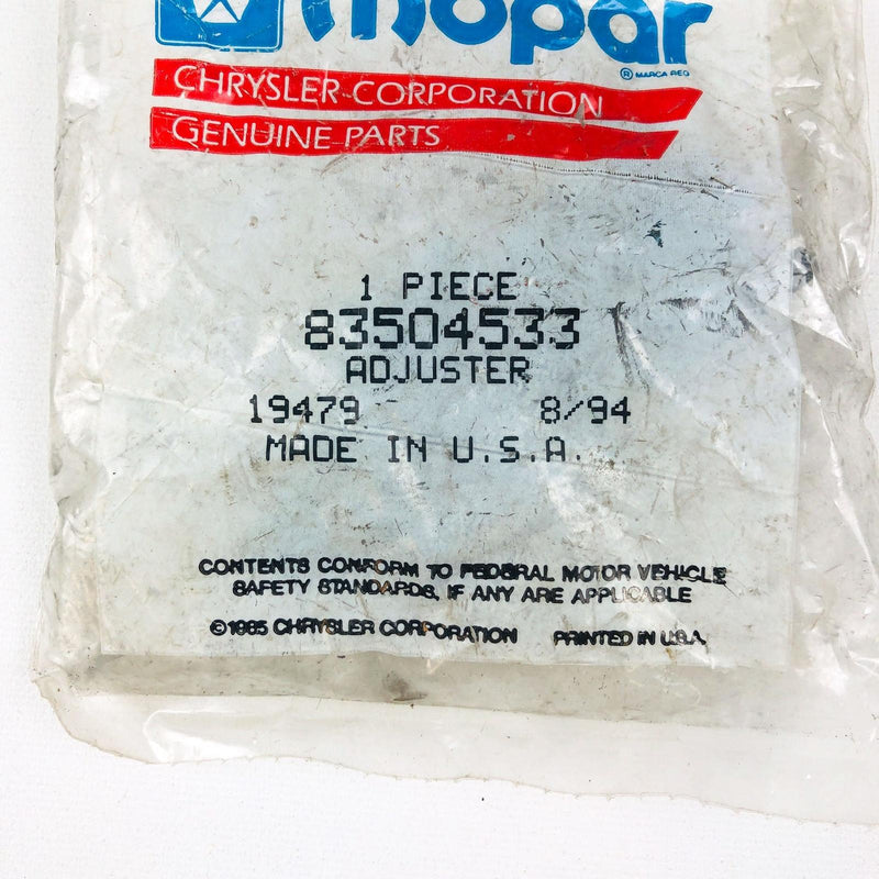 Mopar 83504533 Adjuster Brake OEM New Old Stock NOS Sealed 6