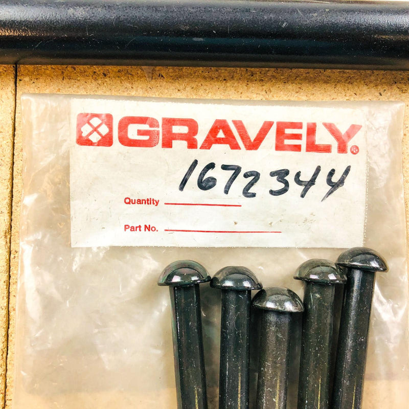 Simplicity 1672344 Clevis Pin OEM NOS Replaced by 1672344SM Adonized