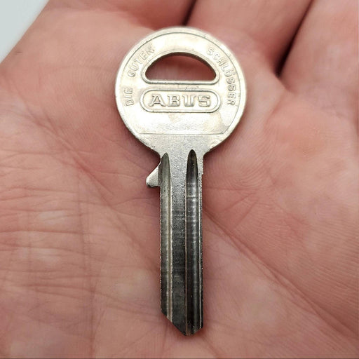 5x Abus 85/40 KBL Padlock Key Blanks #90420 Nickel Plated 5 Pin Left Handed 2