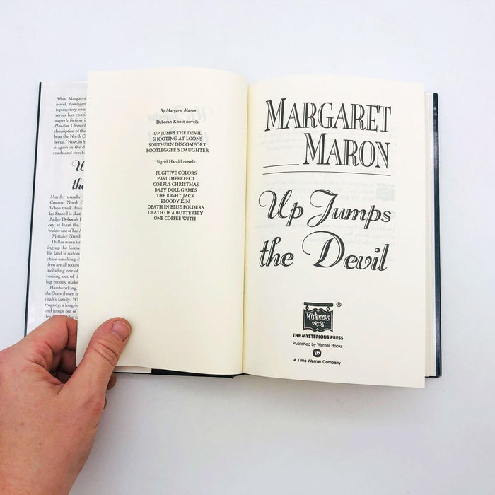 Up Jumps The Devil Margaret Maron Hardcover 1996 Deborah Knott Mystery 7