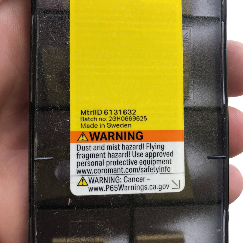 1x Sandvik A431-000370R3 Milling Insert Grade 1025 6131632 3