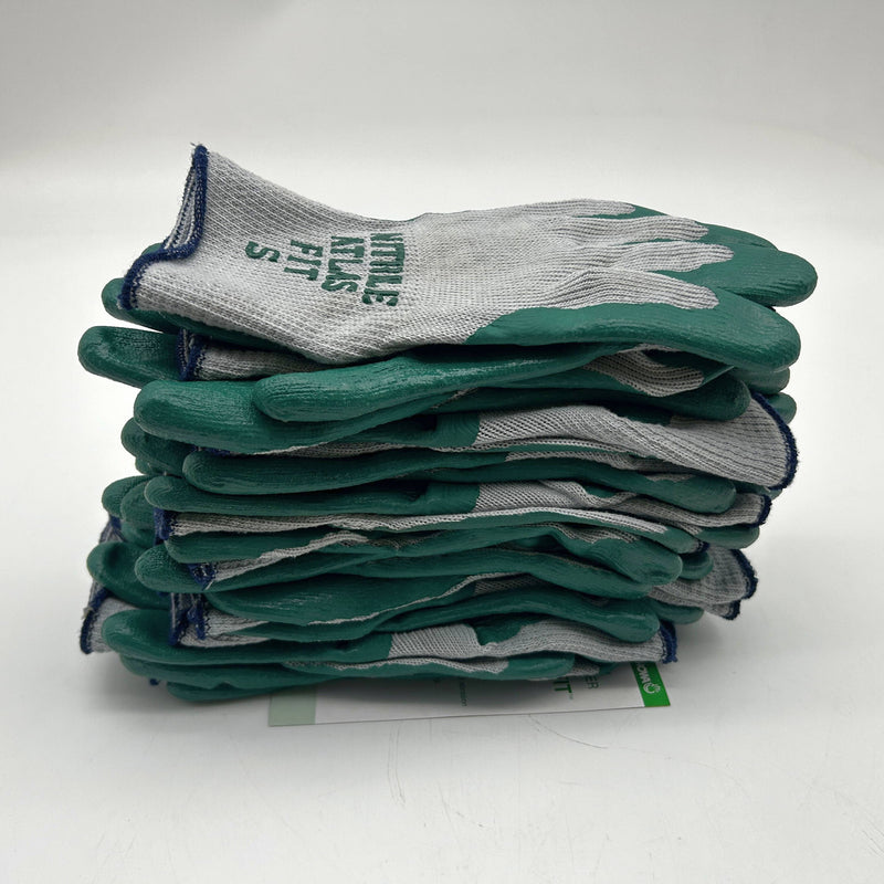 Showa Atlas 350S Cut Resistant Glove Size 7 Small Nitrile Palm 10 Gauge 12 Pairs