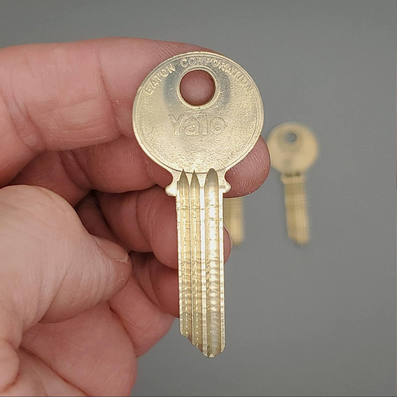 5x Yale RN11 C4L Key Blanks Nickel Silver C4L Keyway 6 Pin 1