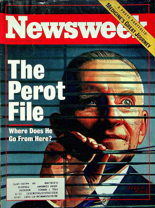 Newsweek Magazine November 9 1992 Ross Perot Campaign Medicine Photo Collection 1