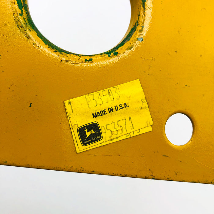 John Deere E33503 Rotor Shield Yellow OEM New NOS Loose No Pkg Wear Rust 12