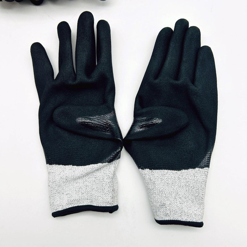 Ansell Edge 48-929 Cut and Oil-Resistant Gloves Size 10 XL Nitrile Coat 12 Pairs 4