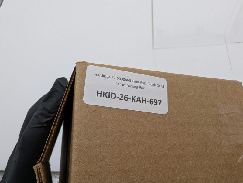 Hardinge FC 0000463 Tool Post Block OEM Lathe Tooling Part