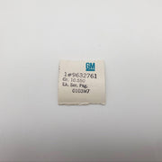 GM 9632761 Door Lock Cylinder Service Kit for 1978 Chevy Corvette NOS 7