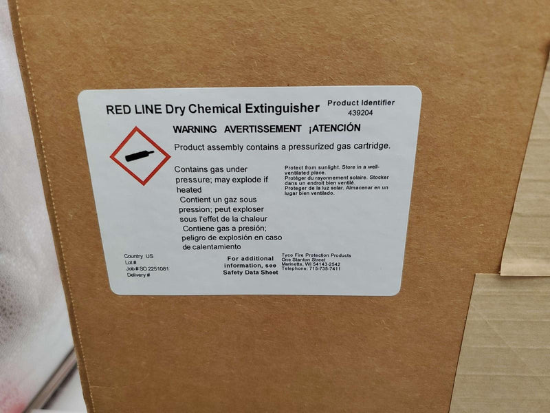 Ansul 435167 Fire Extinguisher 30lb Red Line Portable Nitrogen LT-I-A-30-G-1 11