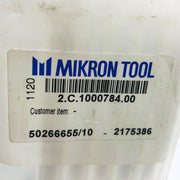 Mikron Tool 2.C.1000784.00 Drill Crazydril L Cool Dia 1.65 50266655/10 2175386 2