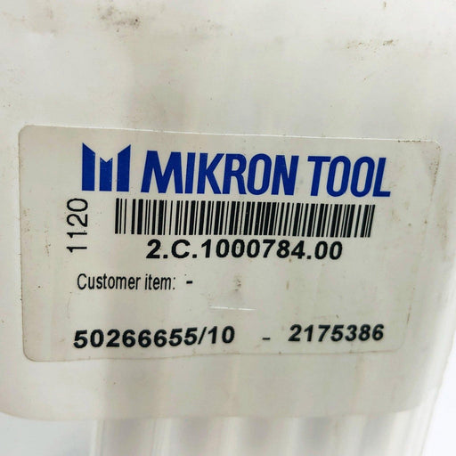 Mikron Tool 2.C.1000784.00 Drill Crazydril L Cool Dia 1.65 50266655/10 2175386 2